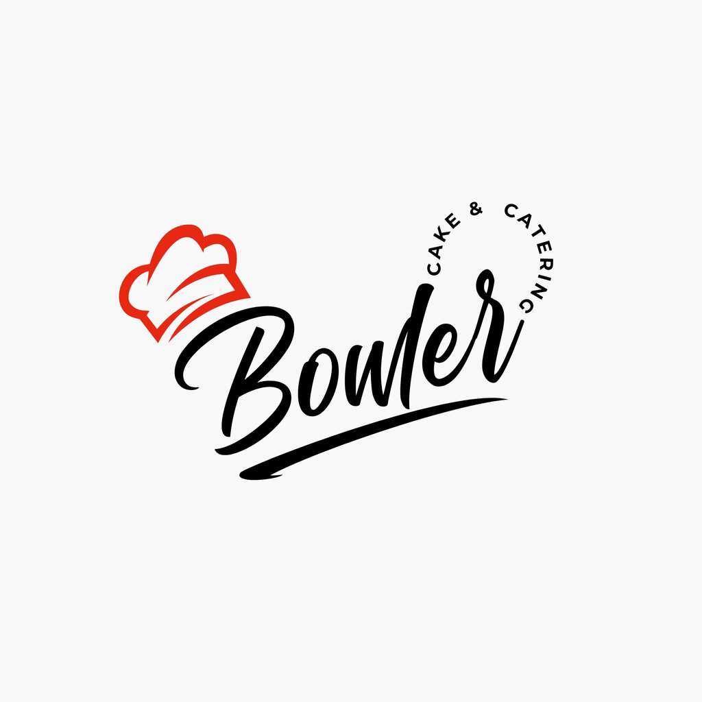 logo bowler cake & catering