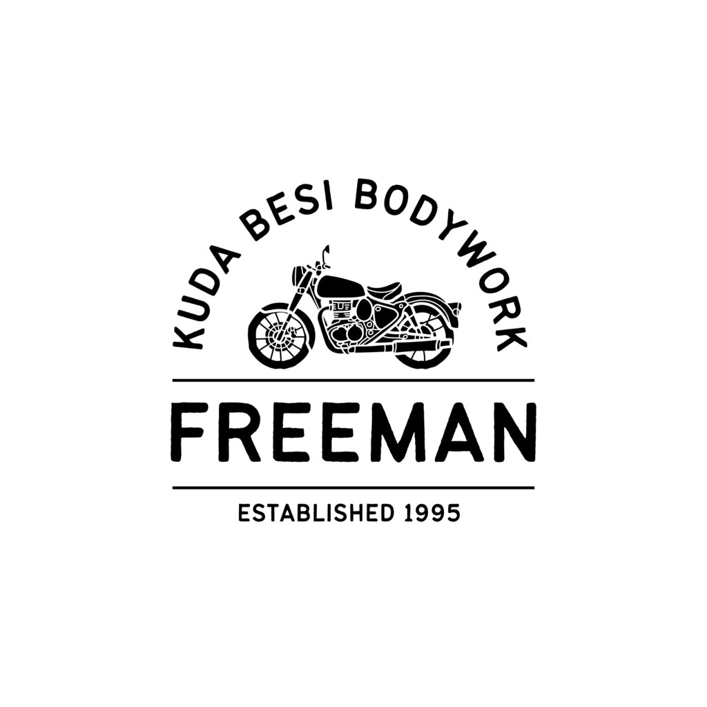 logo freeman kuda besi bodywork