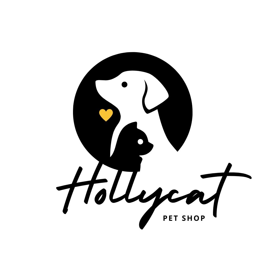 logo hollycat pet shop