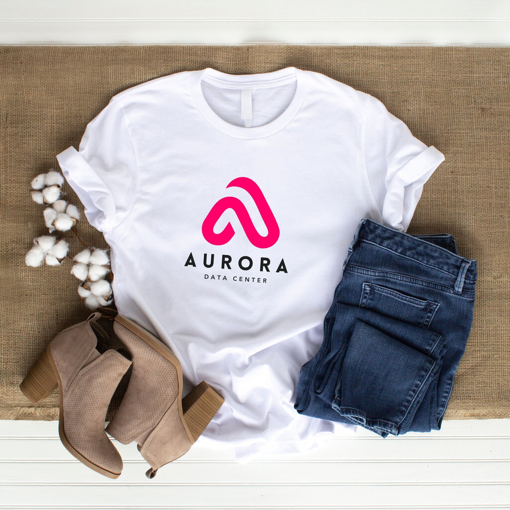 baju dengan logo aurora